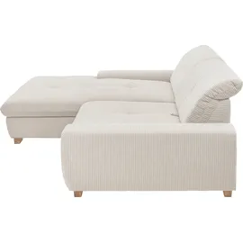 Set One by Musterring Ecksofa SO 1200 Cord Cream