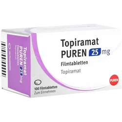 Topiramat Puren 25 mg Filmtabletten 100 St