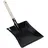 Nölle Profi Brush Kehrschaufel Metall lackiert mit Holzgriff Stärke 0,6 mm