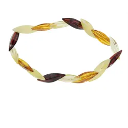 Armband OSTSEE-SCHMUCK "Ostsee-Schmuck Armband Talvi Armband Talvi", braun, Armbänder, Damen, 19cm, Bernstein