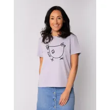 wat? APPAREL T-Shirt Le poulet - das Huhn in Lavender | Gr.: 36