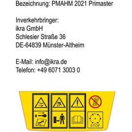 Primaster PMAHM 2021 inkl. 1 x 4,0 Ah