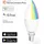 Hama WLAN-LED-Lampe, E14 5,5W RGBW, dimmbar, Kerze 176599