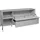 Mäusbacher Imola Lowboard 1 Stk. 120 cm Grau Glas/Metall/Spanplatte