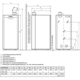 Vaillant icoVIT exclusiv VKO 156/3-7 15,8 kW