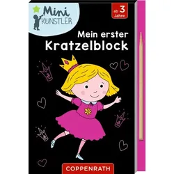 COPPENRATH 64195 Meine ersten Kratzelbilder (Mini-Künstler), sortiert