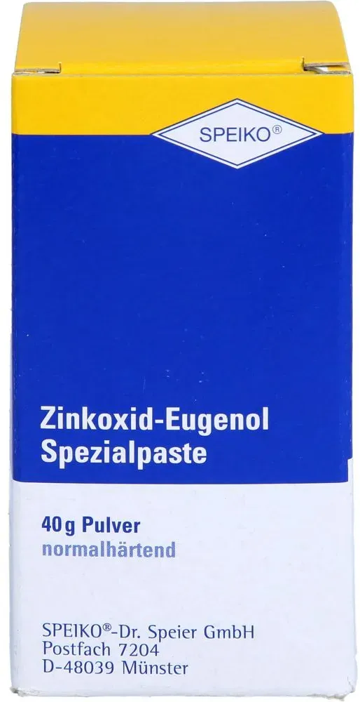 ZINKOXID-Eugenol Spezialpaste normalhärtend 40 g