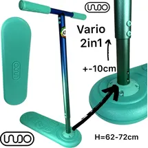 Fantic26 Indo Kickstarter Trampolin Stunt-Scooter Neon Blau