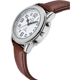 Master Time MTGA-10806-12L Sprechende Herren-Funkuhr 40mm