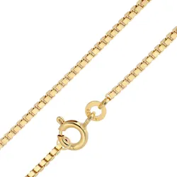 trendor 15725 Stabile Venezia-Kette Gold 333/8K Breite 1,4 mm, 50 cm