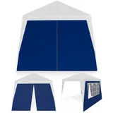 CASARIA Seitenwände für 3x3 m Pavillon 2 Stück Blau