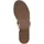 CAPRICE Pantoletten Leder Sommer, Metallisch (Platin Metal.), 39 EU