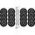 Bad Company Guss Kurzhantel-Set 85Kg (2x42,5) Hantelscheiben Hantelset