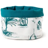 H&H Cestino Tondo Pane Cotone/Poliestere Indian Summer Cm 16