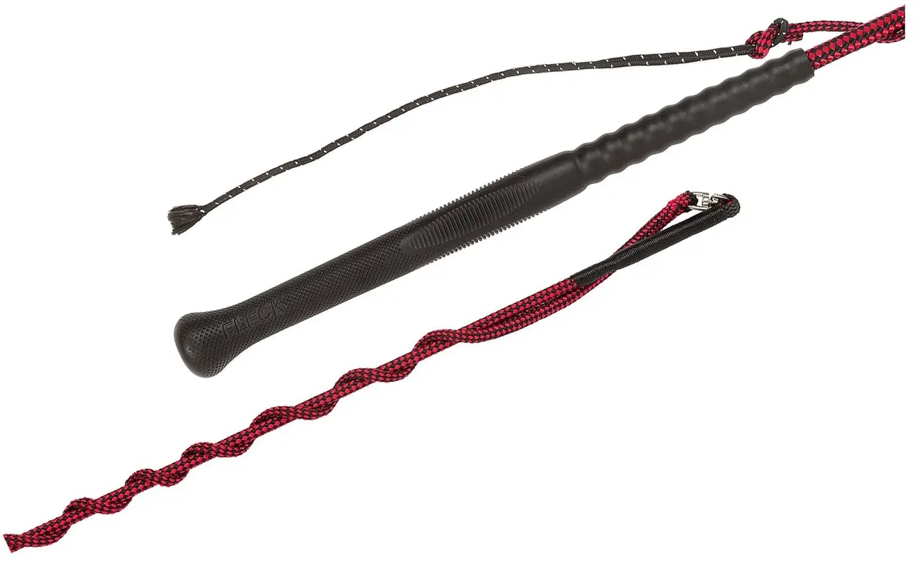FLECK Longierpeitsche Ergo rot