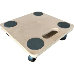 Diggers MDF-Dolly, 29x29 cm, 200 kg Kapazität, 50 mm harte PP-Räder, FSC 100%