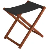 Erst-Holz Klappbarer Holz-Campinghocker XL in normaler Sitzhöhe in vielen Farben V-10-226