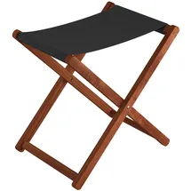 Erst-Holz Klappbarer Holz-Campinghocker XL in normaler Sitzhöhe in vielen Farben V-10-226