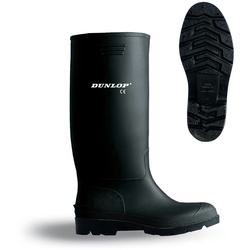 DUNLOP - Pvc Waterproof Boot Größe 43 Tall Schwarz Obermaterial Dunlop