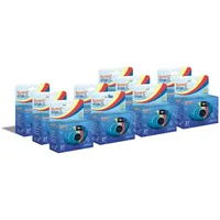 GT Photo GT27WP Realishot Splash Einwegkameras, wasserdicht, 27 Aufnahmen, ideal für Unterwasserfotos und Außenbereich, 10 Stück
