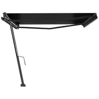 VidaXL Standmarkise Manuell Einziehbar 400x300 cm Anthrazit