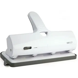 Rapesco RAPESCO® Doppellocher ALU 40 weiß,