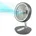 14 cm Faltventilator Grau