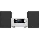 Kenwood M-725DAB-S Frosted aluminium Stereoanlage