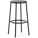 Normann Copenhagen Circa Barhocker (Aluminium schwarz, H 75cm) Aluminium schwarz | H 75cm