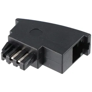 goobay TAE Adapter N-RJ11/RJ14 sw,St/St 50308