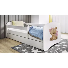 raumhirsch furniture Kinderbett 80 x 180 cm Holzwerkstoff weiß