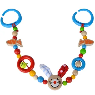 Eichhorn 100017033 - Baby Kinderwagenkette, Holz