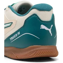 Puma Truco IV Hallenfußballschuhe - sugared almond/puma white/emerald ice/mint jelly/puma black Schuhgröße:43 EU