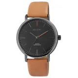 Akzent Exclusive Quarz Lederimitat 40 mm AKZENT