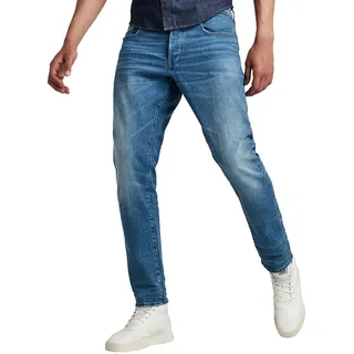 G-Star 3301 Regular Tapered Jeans - Mittelblau - Herren 51003-B631-A795