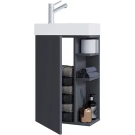 VCM 2-tlg Gäste WC Waschplatz Bad Waschtisch Lumia