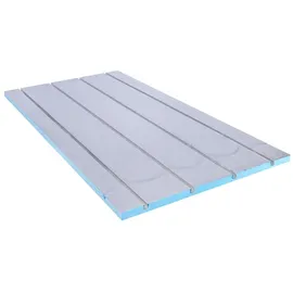 Belvit Fußbodenheizung Set Trockenbau XPS 25 mm mit Metallverbundrohr und Randdämmstreifen 30 m2