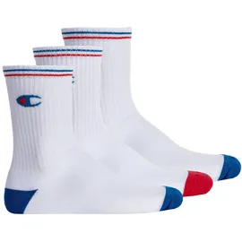 Champion Socken 3er Pack Weiß 43-46