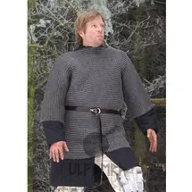 Battle-Merchant Kettenhemd Haubergeon Ritter Kostüm Herren L