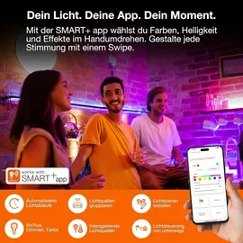 LEDVANCE LED Deckenleuchte 2 schwarz, 32W, dimmbar