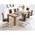 MCA Furniture Arco 2 St. Echtleder braun