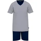Tom Tailor Pyjama nachtblau / dunkelgrau M