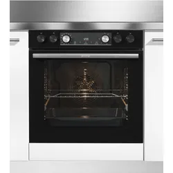 GORENJE Induktions Herd-Set "Black Set 5 Induktion", A (A+++-D), schwarz, Herdsets