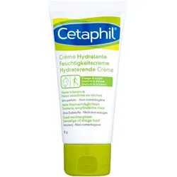 Cetaphil Feuchtigkeitspflege feuchtigkeitspendende Creme für Gesicht und Körper für trockene bis empfindliche Haut 85 g