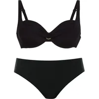 Rosa Faia Rosa Faia, Damen, Bikini, Hermine Bikini-Set, Schwarz, (42 G)