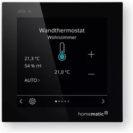 eQ-3 Homematic IP Wired Smart Home Glasdisplay – plus, HmIPW-WGD-PL