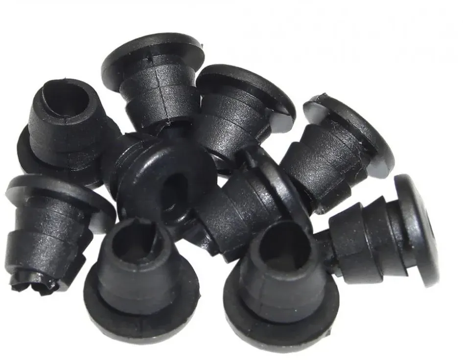 Westphal Kabelnippel 803/80 für Rahmenrohr schwarz 10 Stück