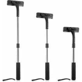 InnovaGoods Körperrasierer mit ausziehbarem Aluminiumgriff + 3 Klingen