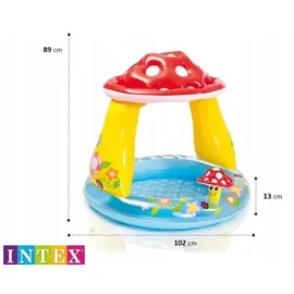 Intex Pilz Baby Pool 102 x 89 cm