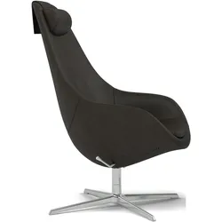 Varier Kokon Stoff Dunes Leder Relaxsessel